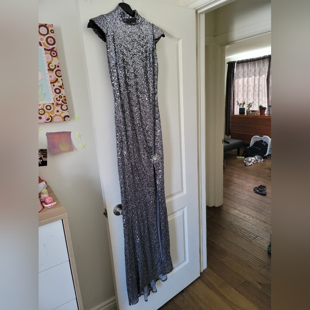 Tizz handmade small sparkly gown